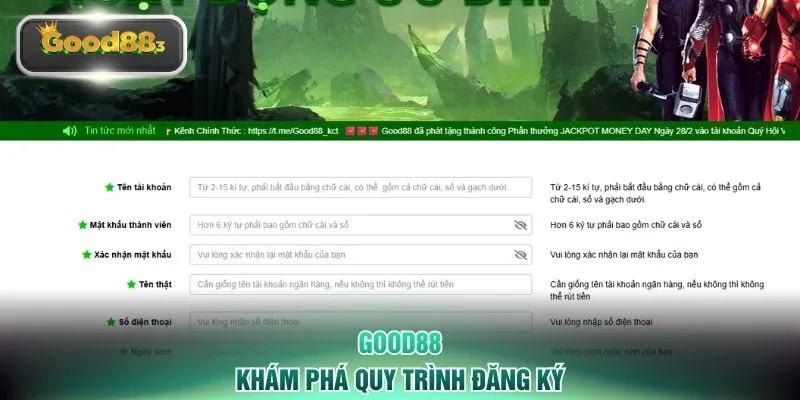 good88 kham pha quy trinh dang ky Khám phá quy trình đăng ký