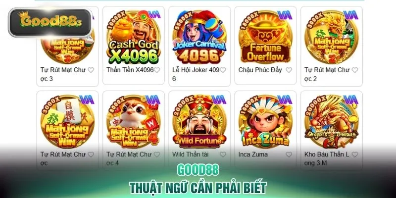 Thuật ngữ cần phải biết